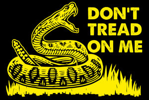 AFT Don't Tread On Me Decal