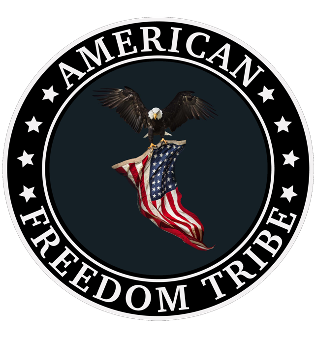 Official American Freedom Tribe Decal (Large 7" x 7")