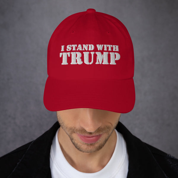 I Stand With Trump Dad hat
