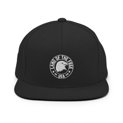 Land Of The Free Snapback Hat