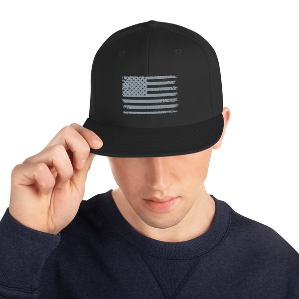 American Flag Snapback