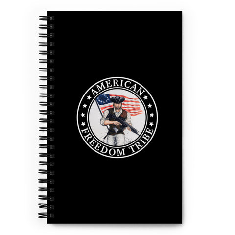 American Freedom Tribe Spiral notebook