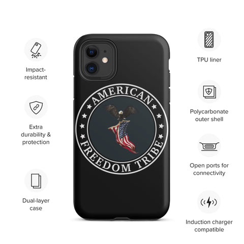 American Freedom Tribe Tough iPhone case