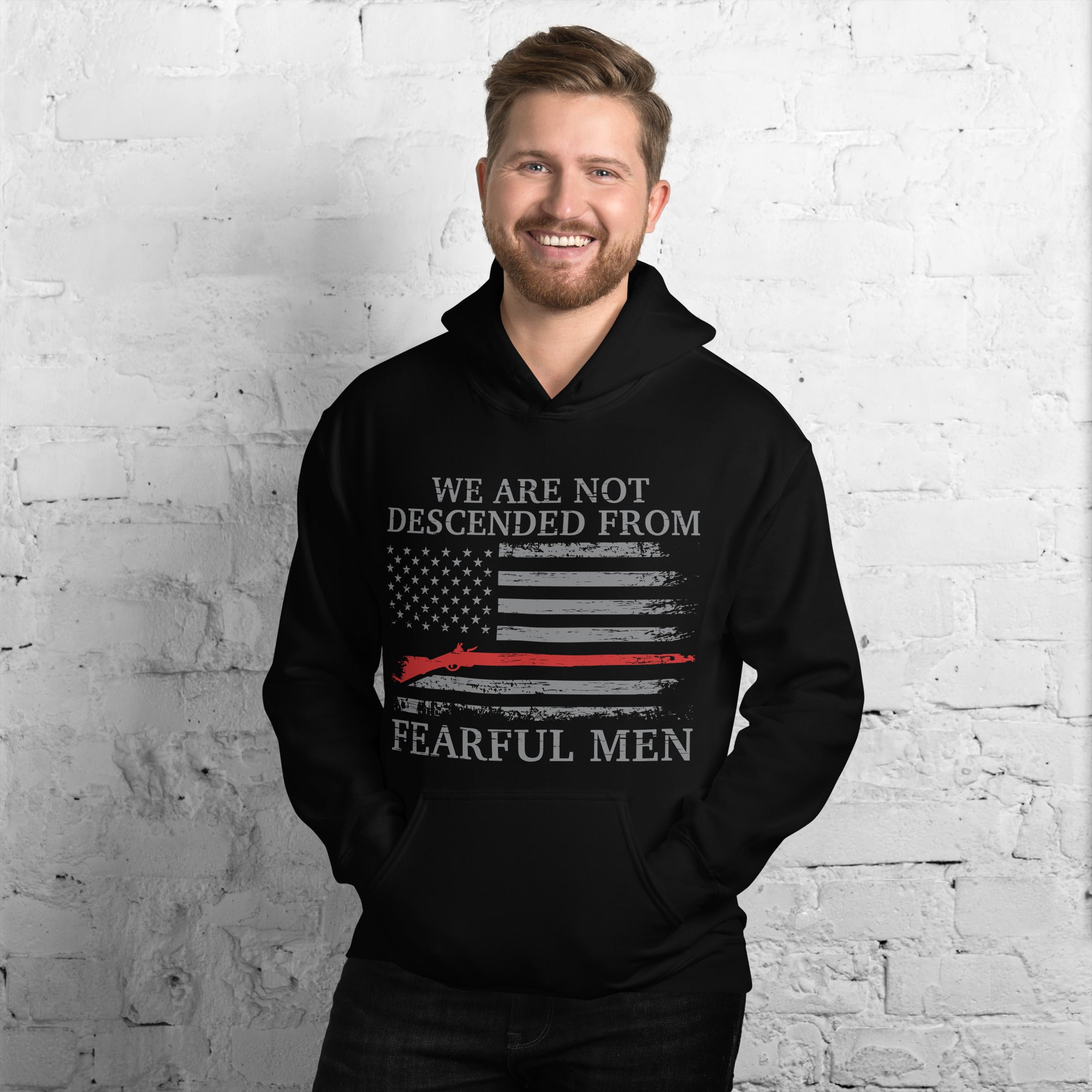 We Are Not Descended From Fearful Men Hoodie